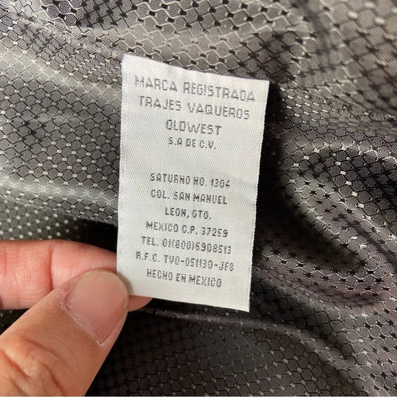 Roper Strathmore Stampede Western  Leather Jacket - Picture 16 of 16